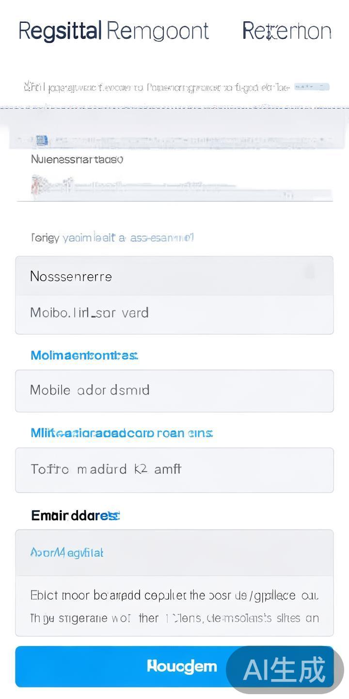 在弹出的注册页面，您需要填写一些基本信息，主要包括